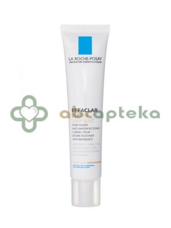 La Roche-Posay, Effaclar Duo (+) Unifant, tonujący krem zwalczający niedoskonałości, light, 40 ml