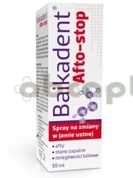 Baikadent Afto-stop spray,            30 ml