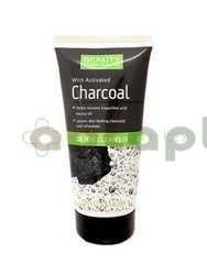 Beauty Formulas Charcoal, żel do mycia twarzy, detoks z aktywnym węglem, 150 ml