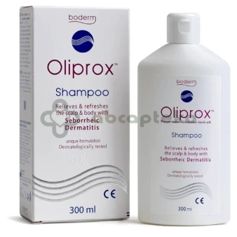 Oliprox, Szampon oczyszczający w łojotokowym zapaleniu skóry, 300 ml