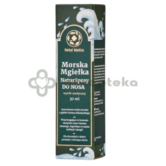 Herbal Medica Morska Mgiełka NaturSpray do nosa, od 1 miesiąca, 30 ml