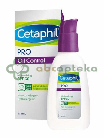 Cetaphil PRO Oil Control Krem nawilżająco-matujący SPF30 118 ml