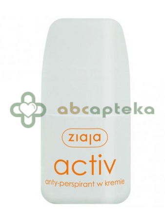 Ziaja Activ, anty-perspirant w kremie, roll-on, 60 ml