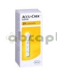 Accu-Chek Softclix, lancety, 25 sztuk