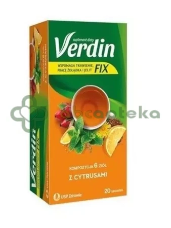 Fix Verdin z cytrusami  20 saszetek