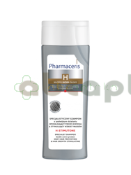 Pharmaceris H Stimutone, specjalistyczny szampon spowalniający proces siwienia i stymulujący wzrost włosów, 250 ml