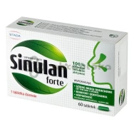 Sinulan forte, 60 tabletek