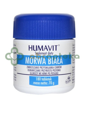 Humavit Morwa Biała 180 tabletek