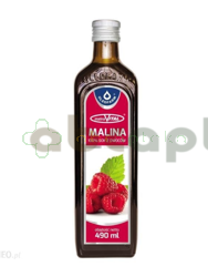 MalinaVital, sok z malin 100%, 490 ml