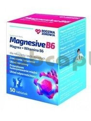 Magnesive B6, 50 tabletek