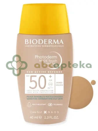 Bioderma Photoderm, Nude Mineral Touch SPF50, ciemny,  40 g