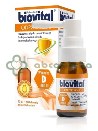 Biovital Odporność, spray o smaku neutralnym,        10 ml