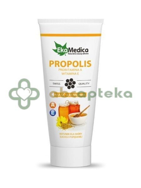 EKAMEDICA SP. Z O.O. S.K. EkaMedica, maść kremowa, propolis, 200 ml — Składniki i ocena