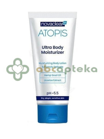 Novaclear Atopis Ultra Body Moisturizer, nawilżający balsam do ciała, 200 ml