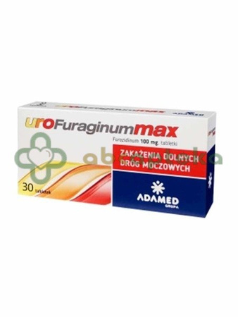 UroFuraginum Max 100 mg 30 tabletek