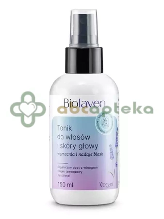 Biolaven, tonik do włosów i skóry głowy, 150 ml