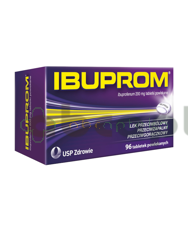 Ibuprom 200 mg, 96 tabletek