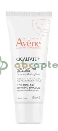 Avene Cicalfate+, emulsja do twarzy i ciała, 40 ml