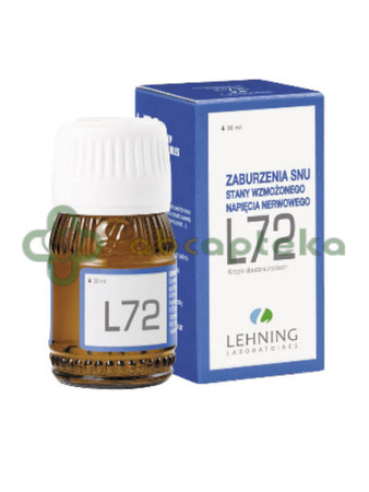 Lehning L72, krople, 30 ml