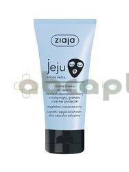 Ziaja jeju młoda skóra czarna maska do twarzy 50 ml