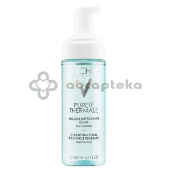 Vichy Purete Thermale, oczyszczająca pianka przywracająca blask, 150 ml 150 ml