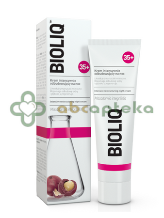 Bioliq 35+, krem intensywnie odbudowujący na noc, 50 ml