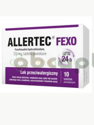 Allertec Fexo 120 mg, 10 tabletek powlekanych