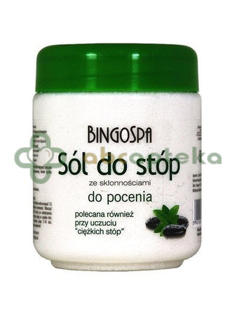 Bingo, sól do stóp przeciw poceniu, 550 g