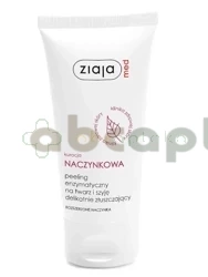 Ziaja Med, kuracja naczynkowa, peeling enzymatyczny na twarz i szyję, delikatnie złuszczający, 75 ml