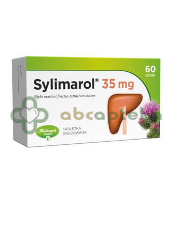 Sylimarol, 35 mg, 60 tabletek drażowanych