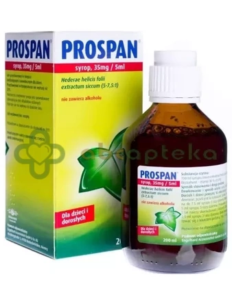 Prospan, 35 mg/5 ml, syrop, 200 ml