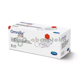 OmniFix Elastic, elastyczny, hipoalergiczny przylepiec wkłókninowy do mocowania opatrunków, 20 cm x 10 m, 1 sztuka