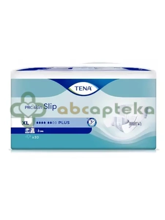 TENA Slip ProSkin Plus, pieluchomajtki rozmiar XL, 30 sztuk