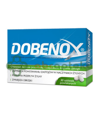 Dobenox, 250 mg, 30 tabletek