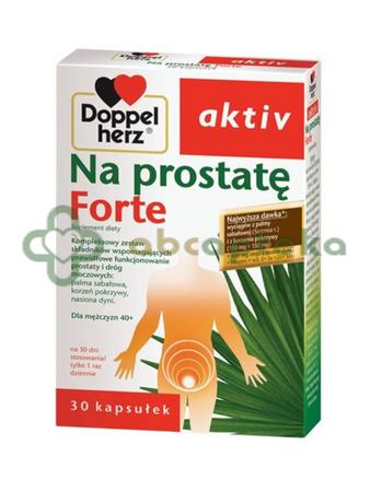 Doppelherz aktiv Na prostatę Forte, 30 kapsułek 