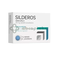 Silderos 25 mg, 2 tabletki powlekane | DATA WAŻNOŚCI 31.01.2026