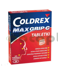 Coldrex Maxgrip C, 24 tabletki