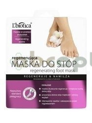 L'BIOTICA maska do stóp regenerująca, 32 ml (nasączone skarpetki, 1 para)