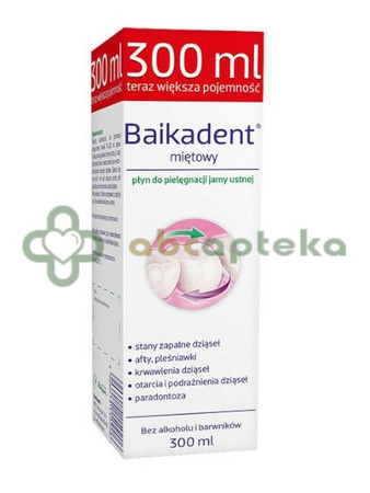 Baikadent płyn miętowy, 300 ml