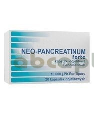 Neo-Pancreatinum forte, 20 kapsułek dojelitowych