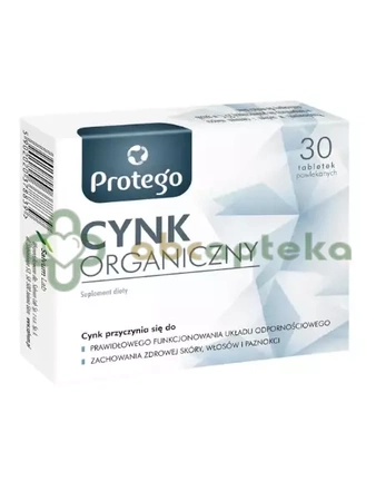 Protego Cynk Organiczny, 30 tabletek