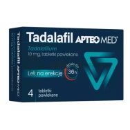 Tadalafil Apteo Med 10 mg, 4 tabletek