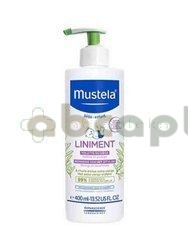 Mustela Bebe Enfant Liniment, emulsja oczyszczająca do okolicy pieluszkowej z pompką, 400 ml