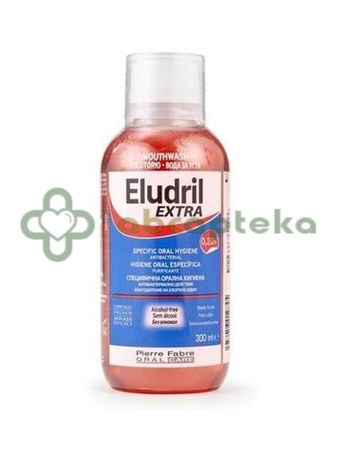 Eludril Extra 0,20%, Płyn do płukania jamy ustnej, 300 ml