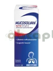 Mucosolvan, 30 mg/5ml, syrop, 200ml