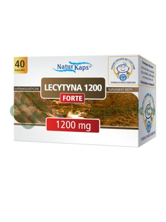 Lecytyna 1200 forte 40 kapsułek