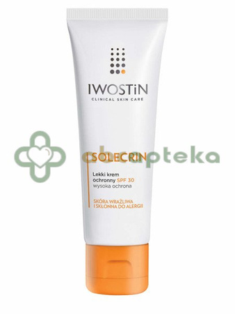 Iwostin Solecrin krem lekki SPF30, 50 ml, 