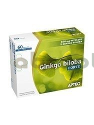 Ginkgo Biloba Forte APTEO, 0,1 g, 60 kapsułek