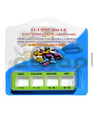 Kasetka jednodniowa, 4 pory dnia, 1 sztuka