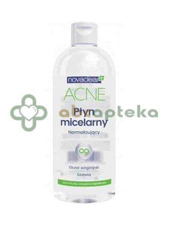 Novaclear Acne, płyn micelarny, normalizujący, 400 ml